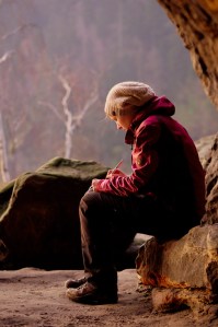 inspiring writing inside the Idagrotte