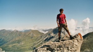 on top of a mountain somewhere between Munich and Venice