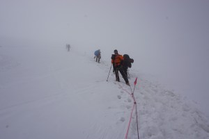 the track to Peak Lenin