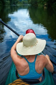 paddling​ the Saale