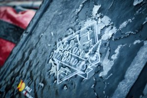 ice after one day of kayaking