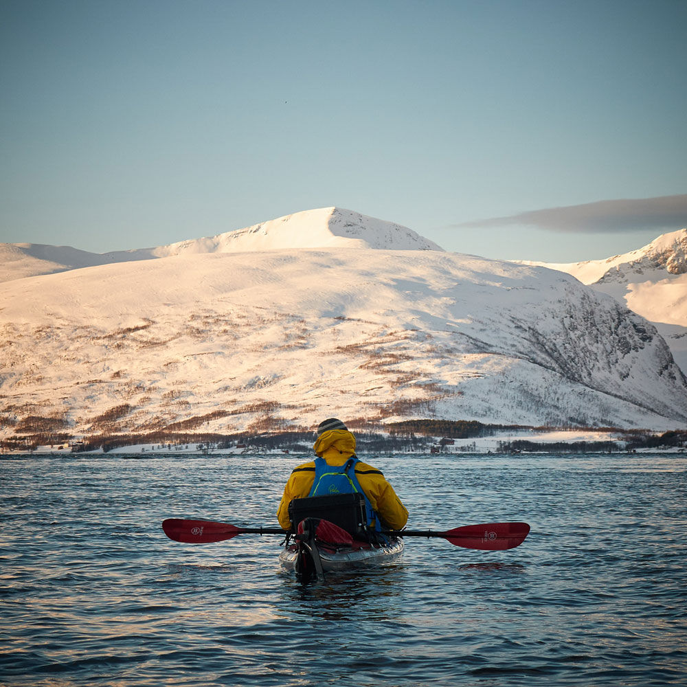 Paddling beyond the Arctic Circle Sea kayak Norway