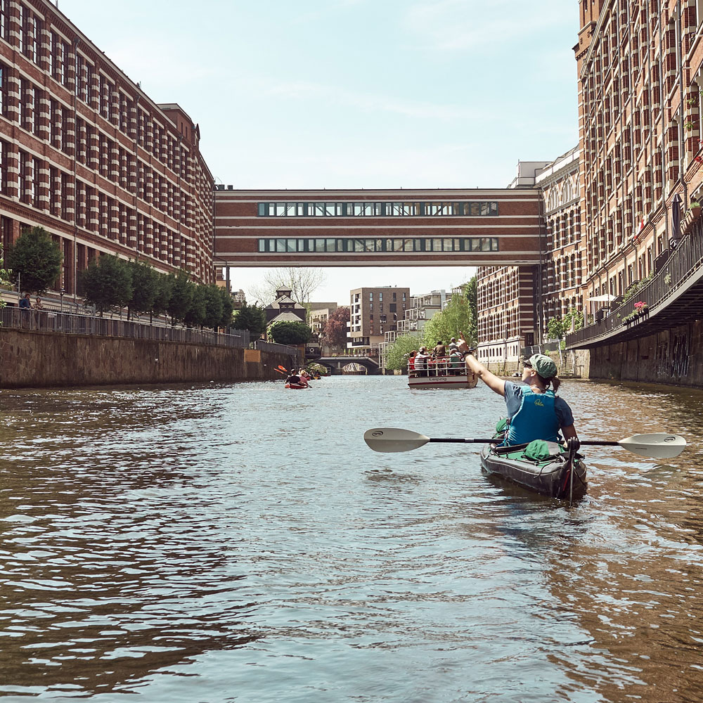 Paddle Tour Leipzig discovering Leipzig city center with a Kayak