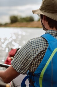 Paddling on the Mulde enjoying the silence