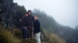 Nelson Lakes National Park inside a cloud