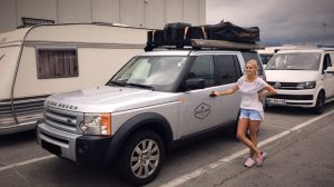 on our way to the ferry