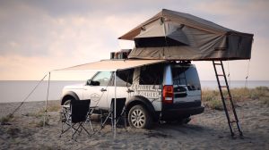 first night on the beach