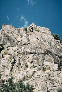 climbing at L´Ortale
