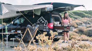 our camp at punta spano